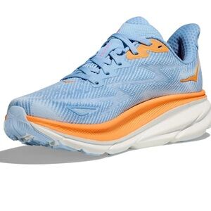 Hoka Clifton 9, size 8.5 D-wide, Airy blue